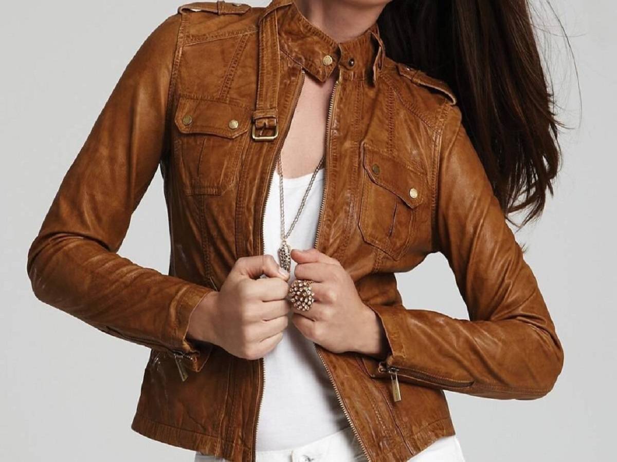 Модные кожаные куртки для женщин на осень-2024