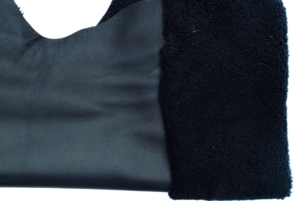 Дубленочная овчина Merino BG Nappalan Curly Blu (Синий)