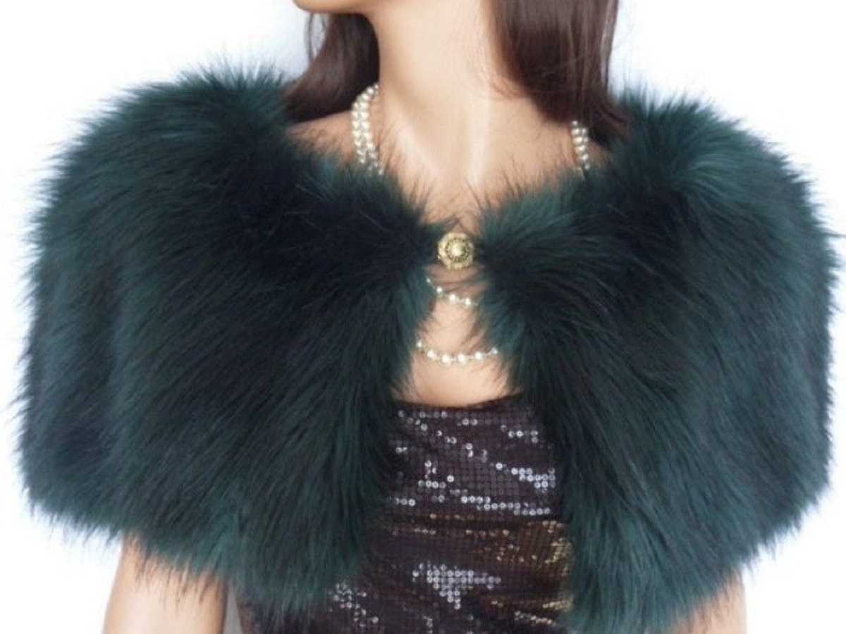 Меховые горжетки — хит сезона 2025-2026