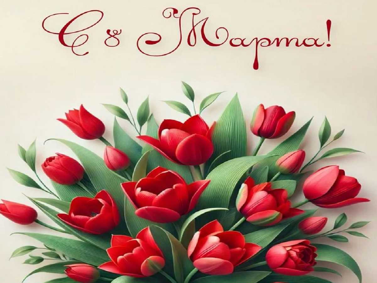 Милые дамы, с 8 марта!