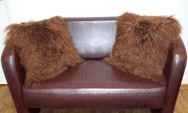 Подушки из меха Ламы (Тибетской овцы)