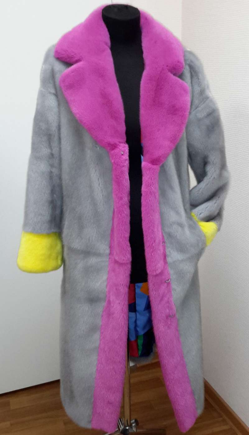 Пальто из норки