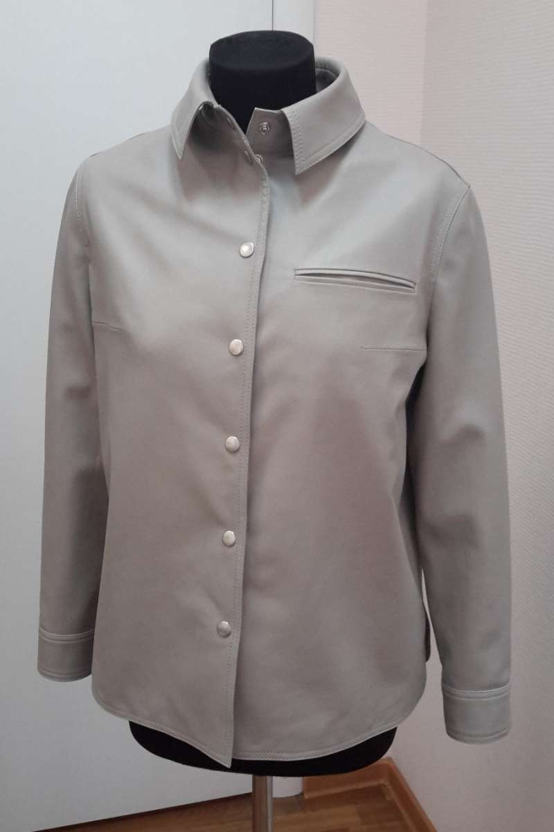 Куртка кожаная