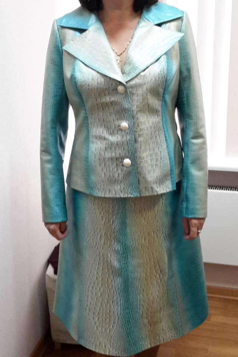 Костюм кожаный