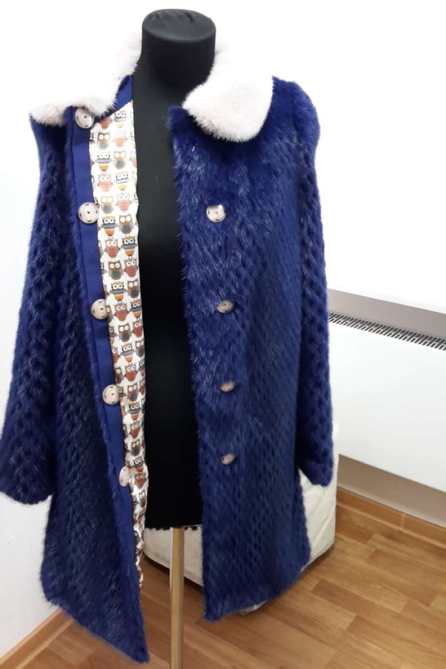 Пальто из норки (перфорация)