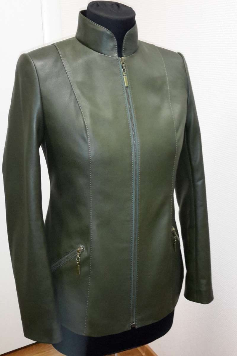 Куртка кожаная