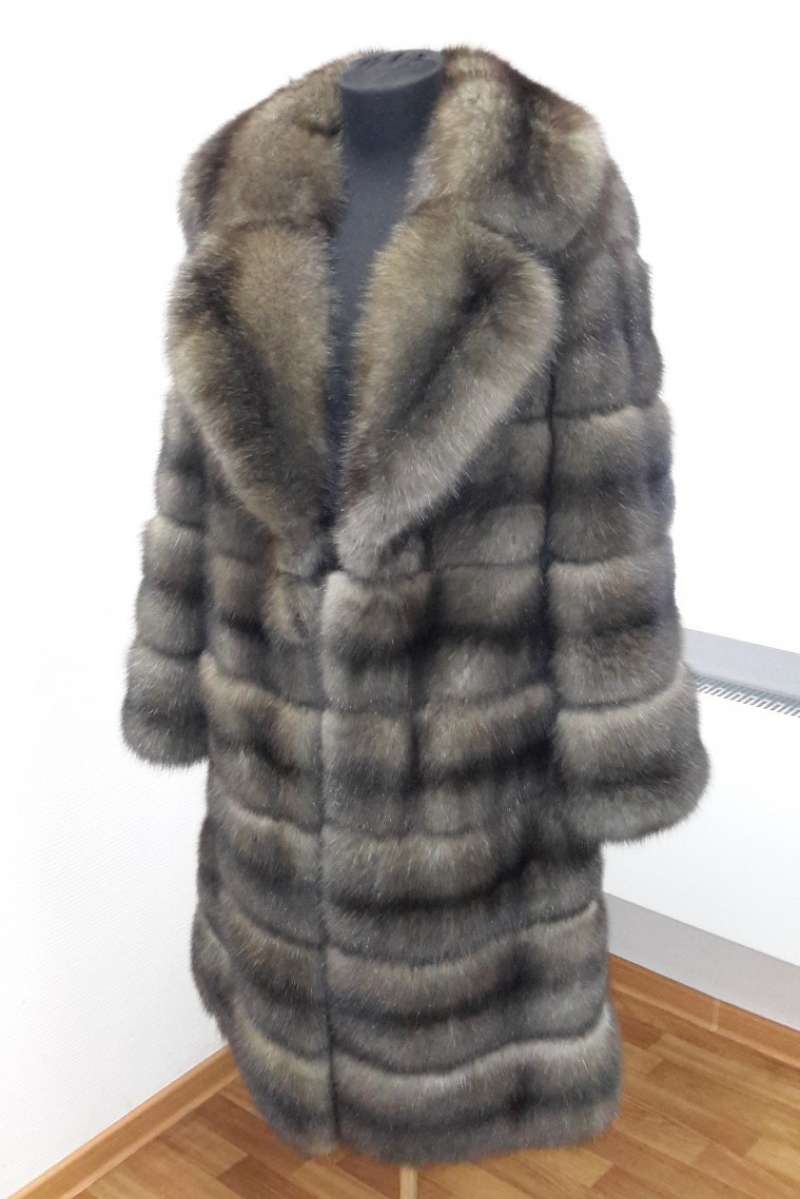 Пальто из соболя